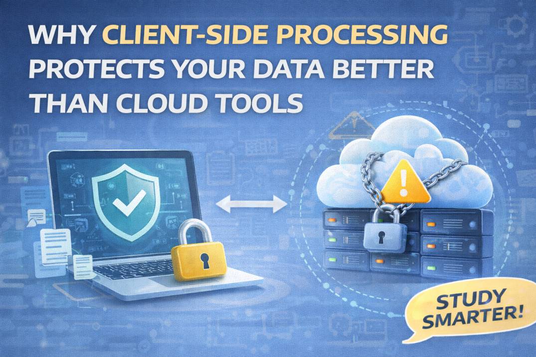 Why Client-Side Processing Protects Your Data Better Than Cloud Tools